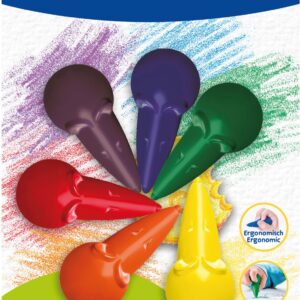 Wachsmalkreide Mäuse 6er ass.