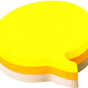 Post-it Würfel Sprechblase