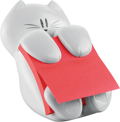 Post-it Dispenser Cat/+1Block