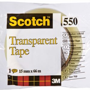 Transparent Tape 550 15mmx66m