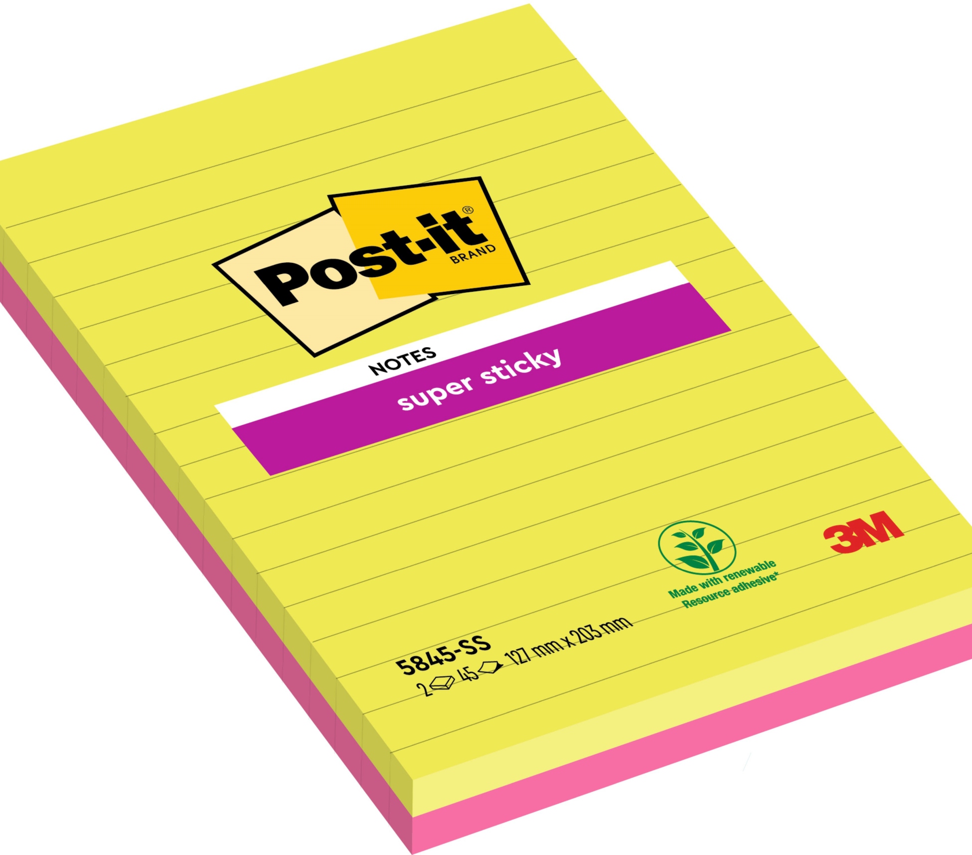 Super Sticky 125x200 lin.Rainb