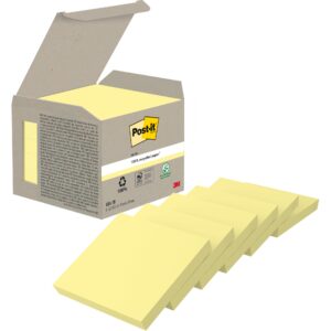 Post-it Block 654 76x76mm Sparbox
