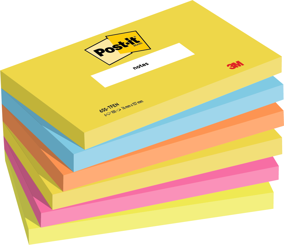 Post-it Notes Neon 654-TFEN
