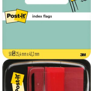 Post-it Index 680 rot
