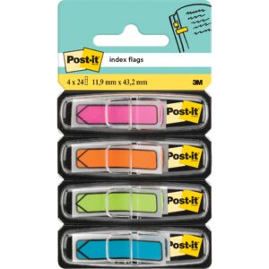 Post-it Index Pfeile neon sort