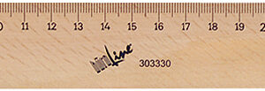 BÜROLINE  Holzmassstab              30cm