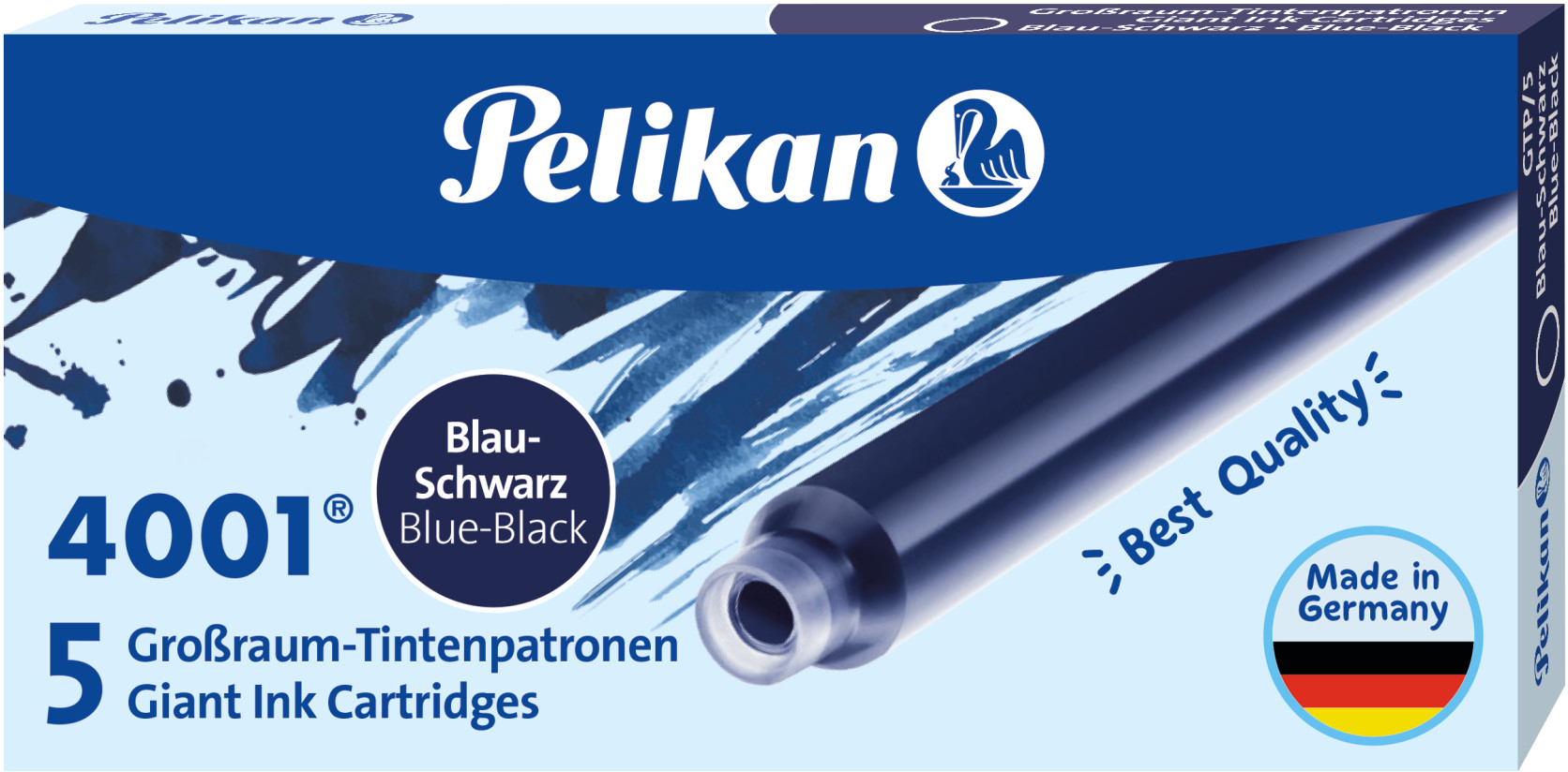Pelikan GTP5 blau-schwarz