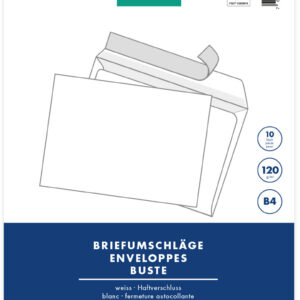 BÜROLINE  Couvert o/Fenster           B4