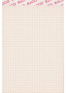 ELCO      Notizblock kariert 4mm      A5
