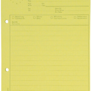 ELCO      Telefonblock mit Uhr        A5