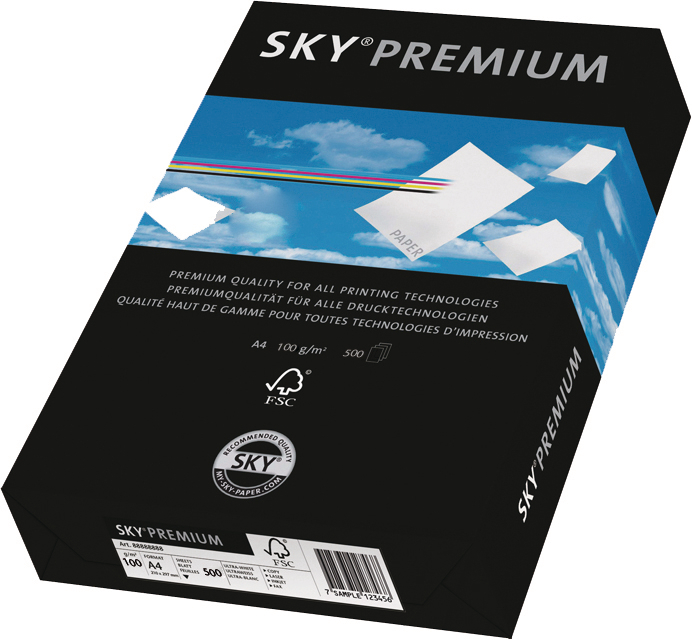 Sky Premium A4 100g weiss