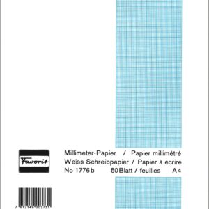 MM-Block A4 80g 50Bl blau