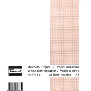 MM-Block A4 80g 25Bl braun