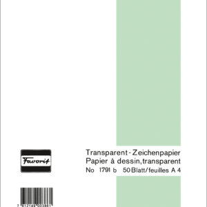 Transparentblock A4 65g 50Bl