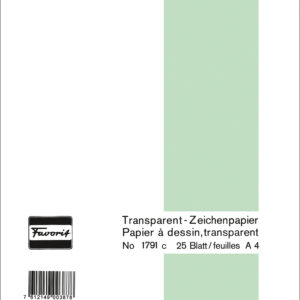 Transparentblock A4 65g 25Bl