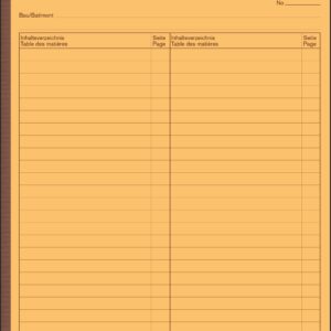 Devis-Ausmassbuch A4 50x2