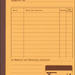 Tagesrapporte 11.3x19 50x2 OK