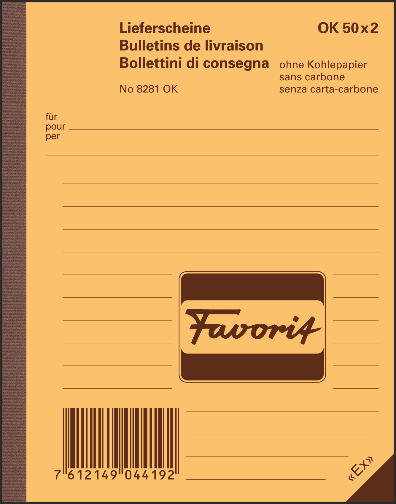 Lieferscheine A6 50x2 OK