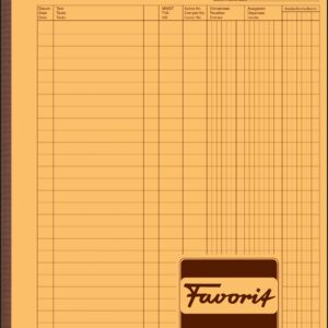 Geschäftsbuch MwSt A4 50x2