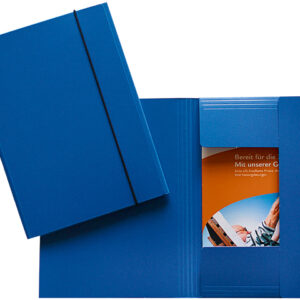 Momentordner Presssp. A5 blau