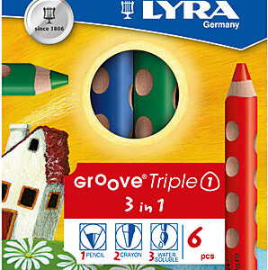 LYRA      Farbstifte Groove