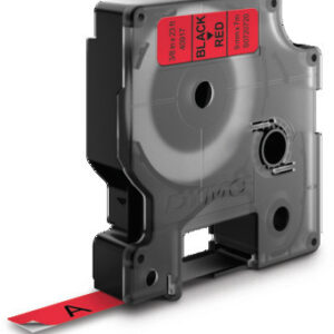 Dymo Band D1 9mm rot/schwarz