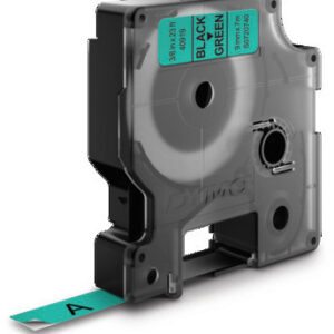 Dymo Band D1 9mm grün/schwarz