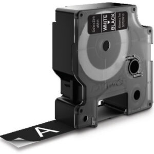 Dymo Band D1 19mm schw./weiss