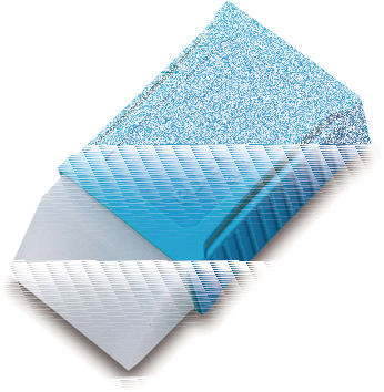 Radiergummi Plast L-125