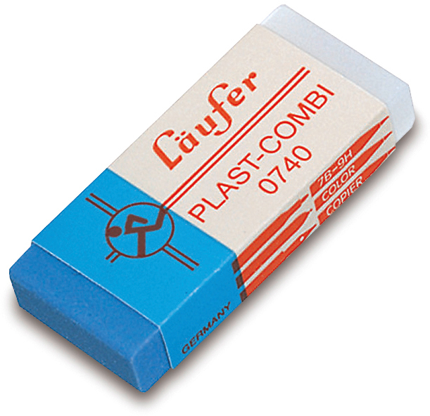 Radiergummi Plast Combi 0740