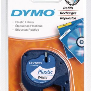 Dymo LT-Band Plastik 12mm weiss