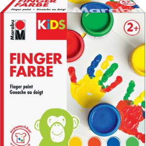 Fingerfarben-Set 4x100ml