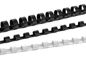 BÜROLINE  Plastikbinderücken 12mm     A4