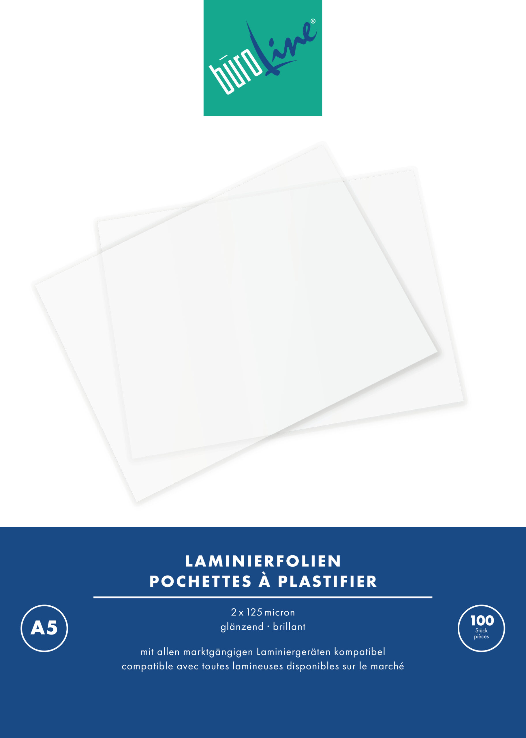 BÜROLINE Laminiertasche A5