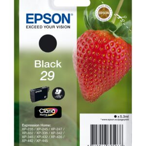 EPSON     Tintenpatrone 29       schwarz