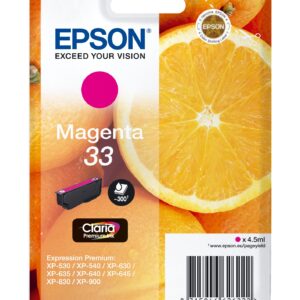 EPSON     Tintenpatrone 33       magenta