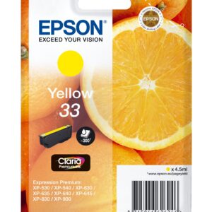 EPSON     Tintenpatrone 33        yellow