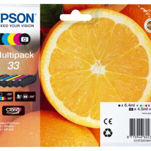 EPSON     Multipack Tinte 33  CMYBK/PhBK