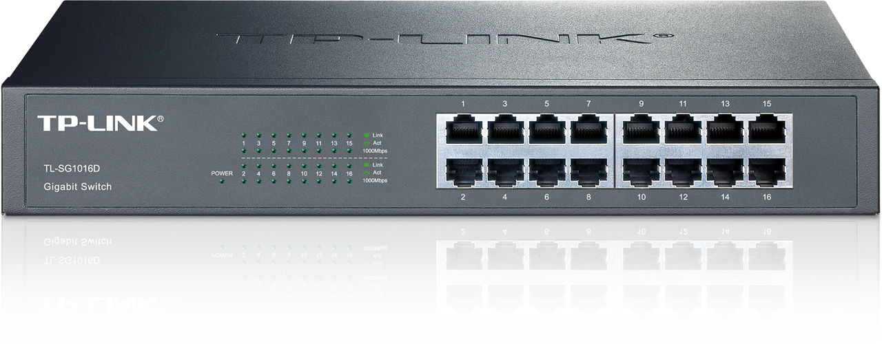 TP-LINK 16-Port-Gigabit-Switch