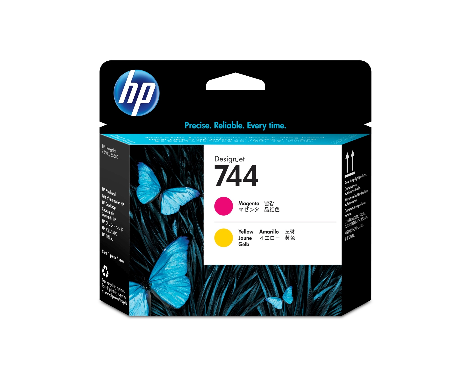 HP Druckkopf 744 magenta/yellow