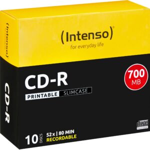 INTENSO   CD-R Slim          80MIN/700MB