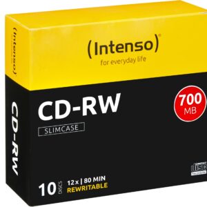 INTENSO   CD-RW Slim         80MIN/700MB
