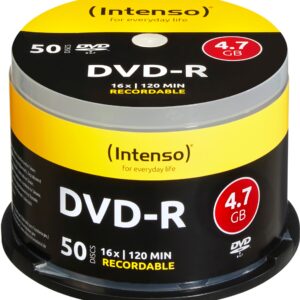 INTENSO   DVD-R Cake Box           4.7GB