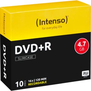 INTENSO   DVD+R Slim               4.7GB