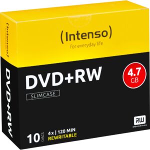 INTENSO   DVD+RW Slim              4.7GB