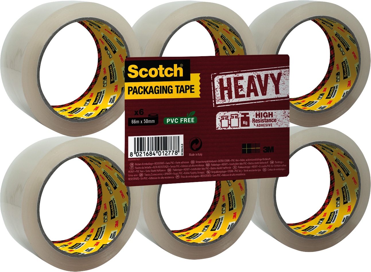 SCOTCH Verpackungsband 50mmx66m