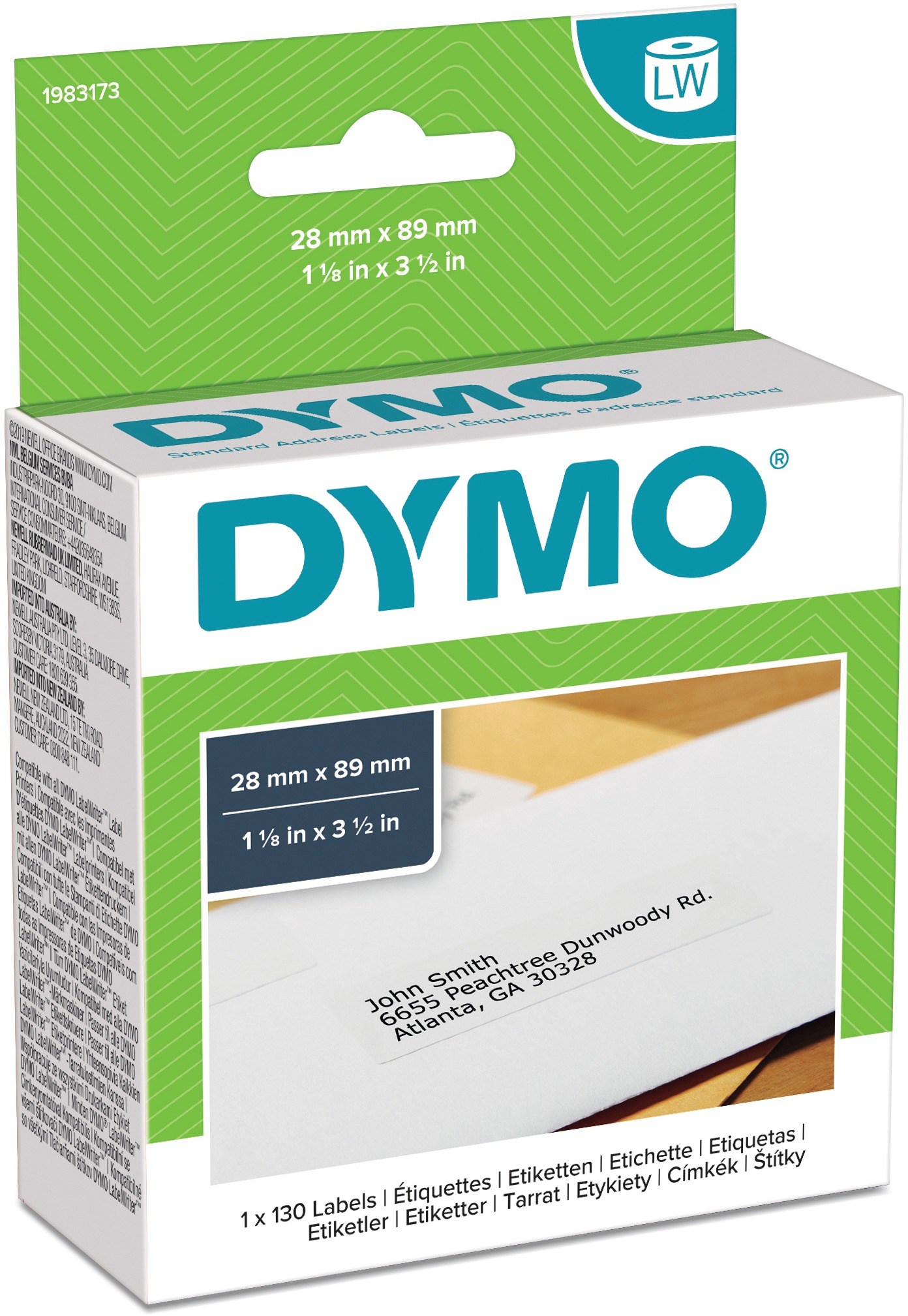 DYMO Adress-Etiketten 28x89mm