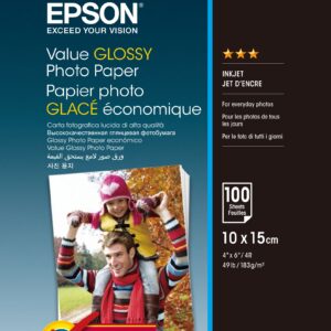 EPSON     Value Photo Paper      10x15cm