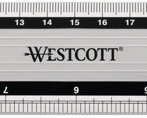 WESTCOTT  Aluminium Lineal          30cm