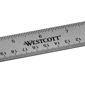 WESTCOTT  Aluminium Lineal          30cm
